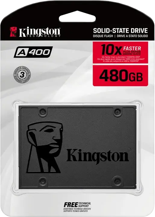 SSD Kingston A400 480GB, SA400S37/480G