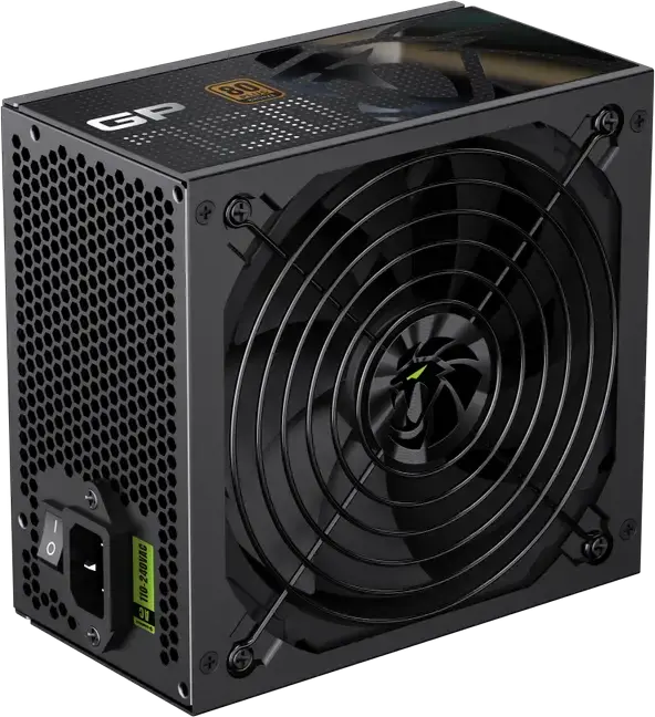 Sursă Gamemax GP-750B 750W, Eficiență 80 Plus Bronze, ATX, Nemodulară, PFC Activ, Ventilator Smart 140mm, Condensatori Japonezi, Negru