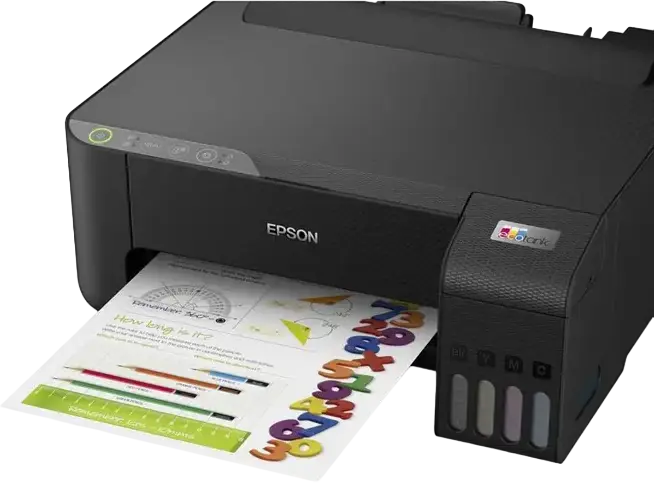 Imprimantă Inkjet Epson EcoTank L1250 Single Function, WiFi, Wi-Fi Direct, Rezoluție 5760 x 1440 DPI, 10 ppm Mono, 5 ppm Color, A4, Negru