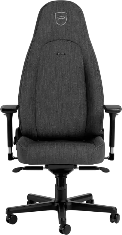 Scaun Gaming noblechairs ICON TX, Material Respirabil, Cotiere 4D, Spuma Turnată, Piston Clasa 4, Suport Max 150 kg, Antracit