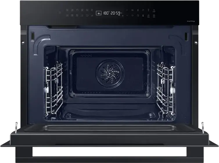 Cuptor Compact Incorporabil Smart Samsung NQ5B4353FBK Series 4 Microwave Combi, 50L, Negru, Wi-Fi SmartThings, Interior Ceramic, Curatare cu Abur