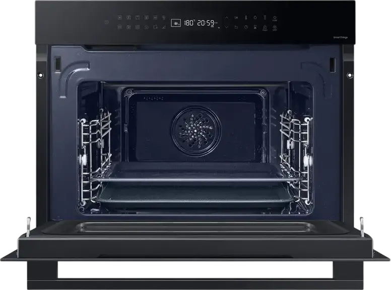 Cuptor Compact Incorporabil Smart Samsung NQ5B4353FBK Series 4 Microwave Combi, 50L, Negru, Wi-Fi SmartThings, Interior Ceramic, Curatare cu Abur