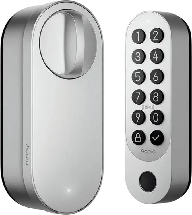 Sertă Inteligentă Aqara U200, Suport Matter și Apple HomeKit, Deblocare cu Amprentă, NFC, PIN, HomeKey, Protecție IPX5, Instalare Retrofit fără Găurire