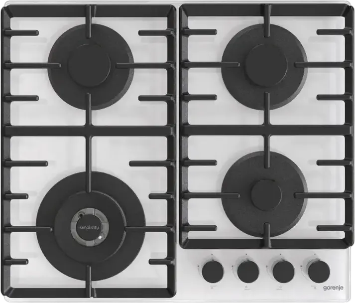 Plită pe gaz Gorenje GTW 642 SYW, Alb