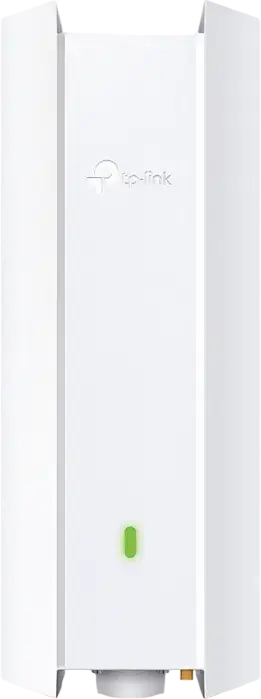 TP-Link EAP650-Outdoor AX3000 Wi-Fi 6 Access Point, Dual-Band 3000 Mbps, IP67 Weatherproof, Omada Mesh, PoE 802.3at, MU-MIMO, OFDMA, White