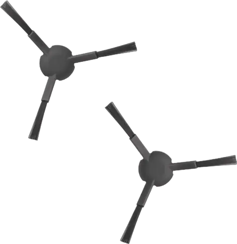 Боковые щетки Dreame RSB9, комплект нейлоновых щеток черного цвета для роботов-пылесосов D9 Plus, L10s Pro Ultra, L20 Ultra, L30 Pro Ultra, X30 Master