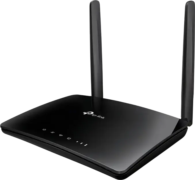Router TP-Link Archer MR402 AC1200 Wireless Dual Band 4G LTE, Viteza 150 Mbps LTE, Wi-Fi 867 Mbps, OneMesh, Slot Nano SIM, Antene Detasabile, Negru