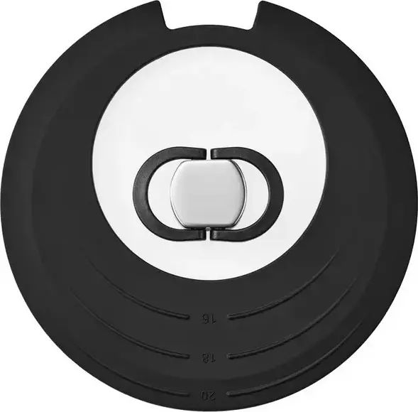 Resto 95800 Save & Stock Cookware Set, 8 Pieces, Non-Stick Aluminium Pots and Frying Pans with Removable Handle, Glass Lids, Induction Compatible, Black