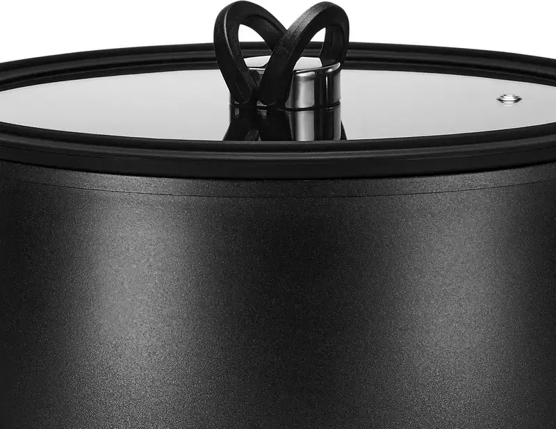 Resto 95800 Save & Stock Cookware Set, 8 Pieces, Non-Stick Aluminium Pots and Frying Pans with Removable Handle, Glass Lids, Induction Compatible, Black