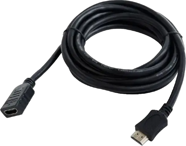 Cablu Extensie HDMI Cablexpert CC-HDMI4X-15, Male-Female, 4.5m, High Speed HDMI 2.0, Rezoluție 4K @ 60Hz, 18Gbps, HDR, 3D TV, Ethernet HEC, Negru