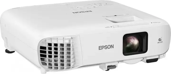 Proiector Epson EB-982W 3LCD, WXGA 1280x800, 4200 Lumeni, Contrast 16000:1, LAN Wireless, HDMI, VGA, Difuzor 16W, Alb