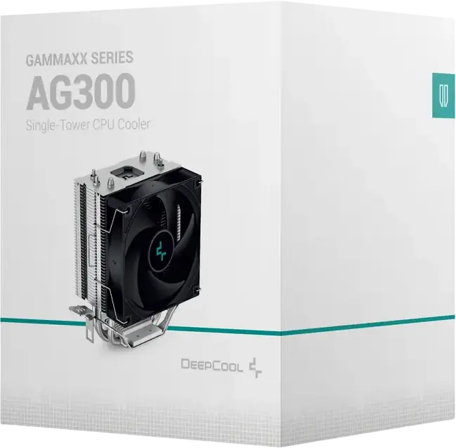 Cooler CPU Deepcool AG300, Răcire Activă Single-Tower, TDP 150W, 3 Heatpipe-uri Nichelate de 6mm, Ventilator PWM 92mm, Compatibil Intel LGA1700/1200/115x și AMD AM5/AM4