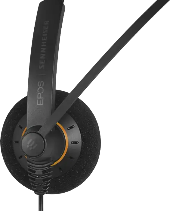 EPOS IMPACT SC 30 USB ML Mono Wired Headset, Microsoft Teams Certified, Noise-Cancelling Boom Microphone, Professional Call Center On-Ear Headphones, Black