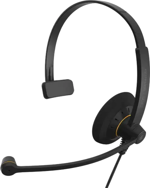 Căști EPOS SC 30 USB Mono, Negru