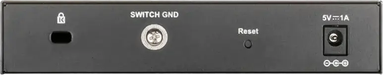 Switch Smart Managed L2 D-Link DGS-1100-08V2, 8 Porturi Gigabit 10/100/1000BASE-T, Carcasă Metalică Fără Ventilator, Tehnologie Green EEE, Management Web