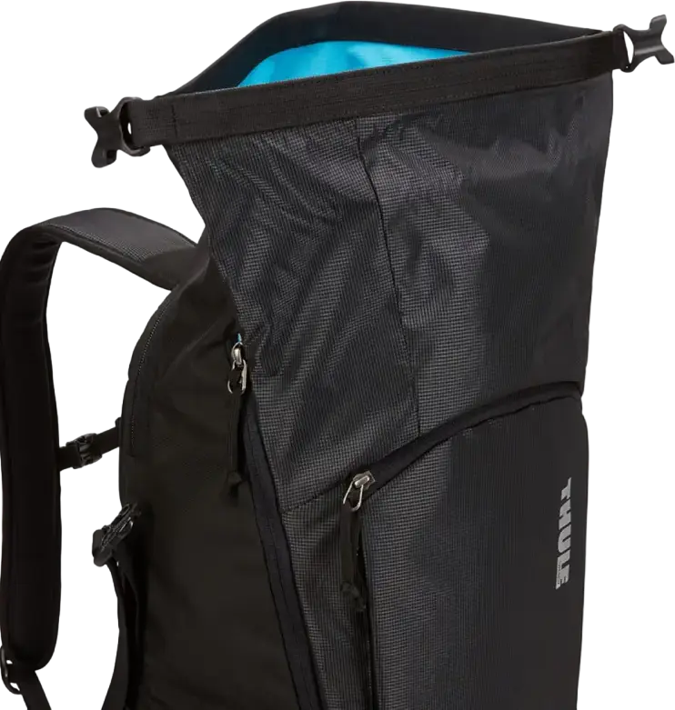 Thule EnRoute Camera Backpack 25L TECB125 3203904 Black Nylon, Fits 15.6" Laptop & 10.5" Tablet, Removable Camera Pod with Origami Dividers, Water Resistant
