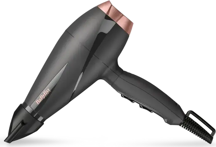 Профессиональный фен BaByliss Smooth Pro 6709DE, 2100 Вт, AC-мотор, ионизация для контроля пушистости, керамический нагреватель, диффузор и концентратор