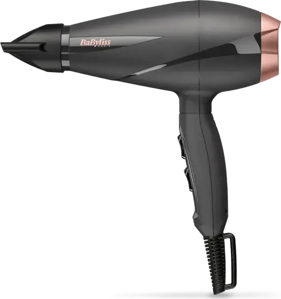 Профессиональный фен BaByliss Smooth Pro 6709DE, 2100 Вт, AC-мотор, ионизация для контроля пушистости, керамический нагреватель, диффузор и концентратор