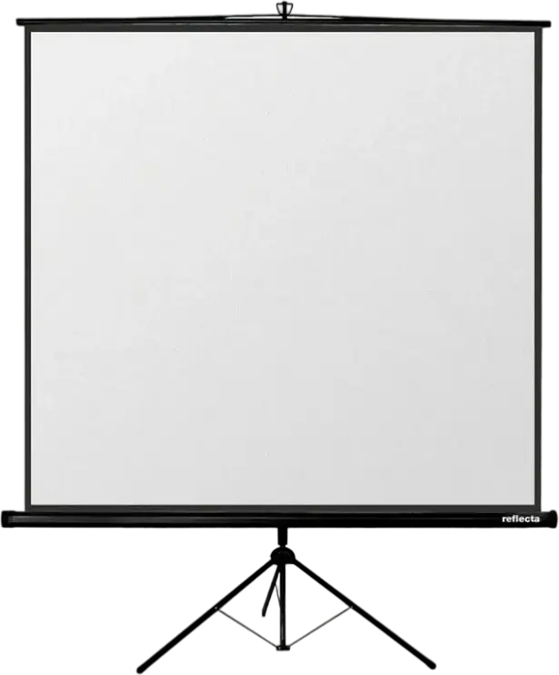 Ecran cu stativ Reflecta Crystal-Line, 1:1