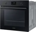 Встраиваемый электрический духовой шкаф Samsung NV68A1110RB/WT, 68 л, класс энергопотребления A, биокерамическое покрытие, конвекция и гриль, очистка паром, черный, 59.5x59.5x57 см