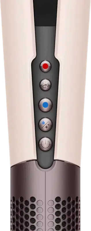 Dyson Airstrait HT01 Wet to Dry Straightener, 1600W Air-Based Straightening, Hyperdymium Motor, LCD Screen, 3 Temp Settings, Ceramic Pink