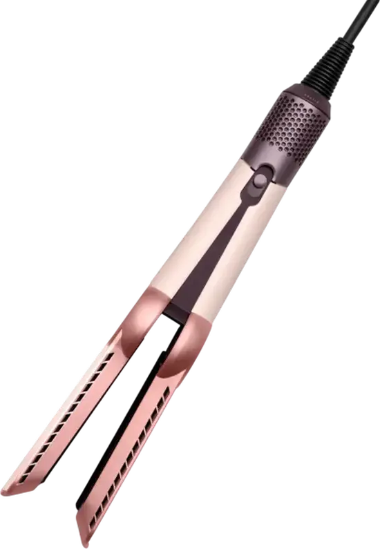 Dyson Airstrait HT01 Wet to Dry Straightener, 1600W Air-Based Straightening, Hyperdymium Motor, LCD Screen, 3 Temp Settings, Ceramic Pink