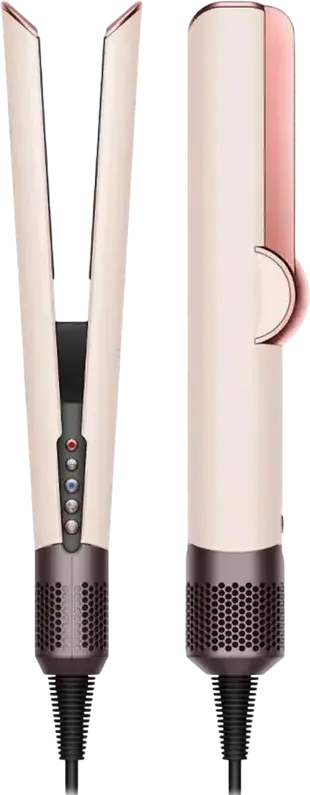Dyson Airstrait HT01 Wet to Dry Straightener, 1600W Air-Based Straightening, Hyperdymium Motor, LCD Screen, 3 Temp Settings, Ceramic Pink