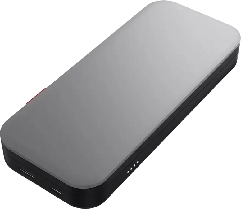 Внешний аккумулятор Lenovo Go USB-C Laptop Power Bank 40ALLG2WWW 20000мАч 65Вт для ноутбуков с USB-C, серый