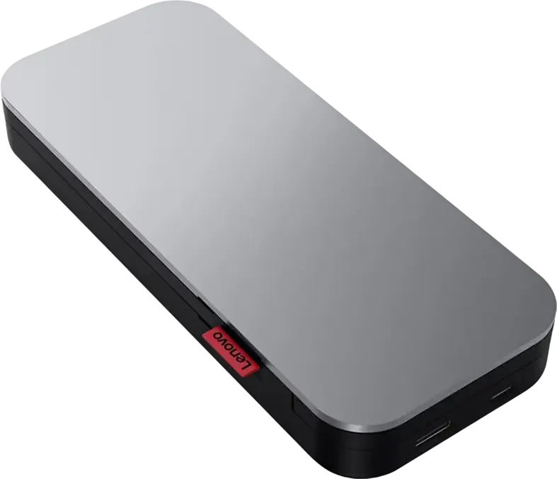 Внешний аккумулятор Lenovo Go USB-C Laptop Power Bank 40ALLG2WWW 20000мАч 65Вт для ноутбуков с USB-C, серый