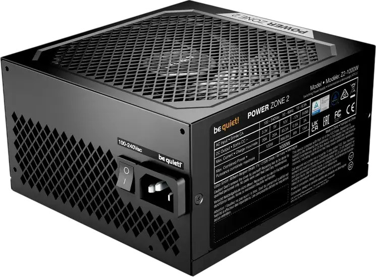Sursă Alimentare PC be quiet! Power Zone 2, 1000W, ATX, Complet modular
