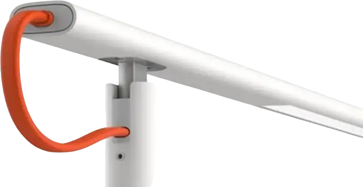 Lampa de birou Xiaomi Mi LED Desk Lamp 1S MJTD01SYL Alb, Lampa LED Smart Wi-Fi cu Control prin App si Voice, Temperatura Culoare 2700K-6500K, 6W, 520lm