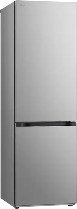 LG GBV5140DPY Freestanding Combi Refrigerator with Bottom Freezer, Silver, 344L Total Net Volume, Energy Class D