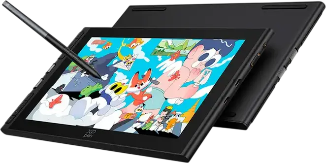 XP-Pen Artist 12 (Gen 3) Graphics Tablet, 11.9" FHD Full-Laminated Display, X4 Smart Chip Stylus 16384 Pressure Levels, 8 Hotkeys, 2 X-Dials, Black