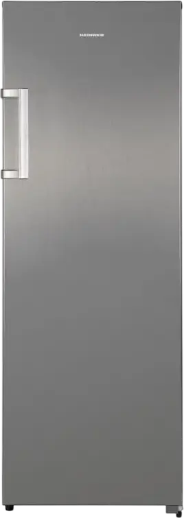 Congelator Heinner HFF-HS240NFXE++, Oțel inoxidabil