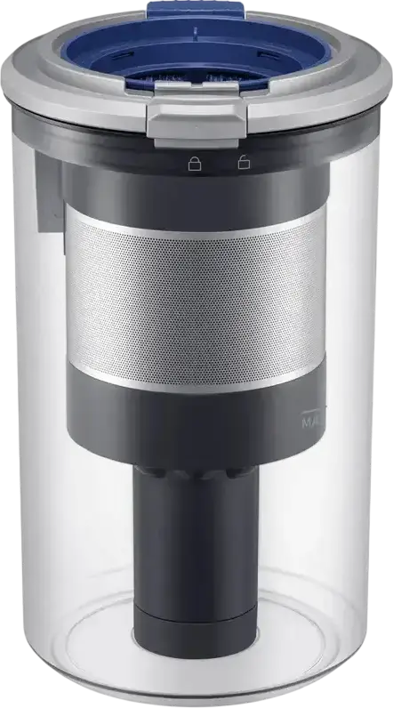 Aspirator Vertical fără Fir Samsung Jet 85S VS70H25WLG, Putere Aspirație 250W, Motor HexaJet, Filtrare HEPA, Rezervor 0.8L, Perie Slim LED, Negru