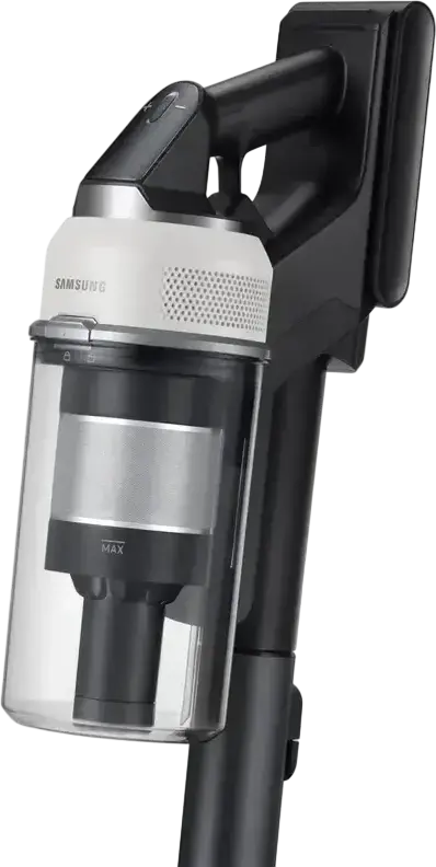 Aspirator Vertical fără Fir Samsung Jet 85S VS70H25WLG, Putere Aspirație 250W, Motor HexaJet, Filtrare HEPA, Rezervor 0.8L, Perie Slim LED, Negru