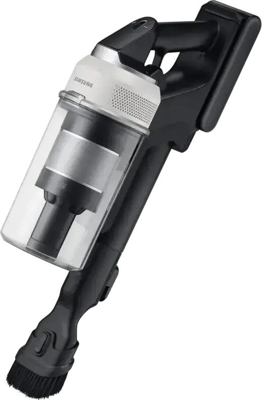 Aspirator Vertical fără Fir Samsung Jet 85S VS70H25WLG, Putere Aspirație 250W, Motor HexaJet, Filtrare HEPA, Rezervor 0.8L, Perie Slim LED, Negru
