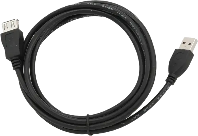 Cablu prelungitor Cablexpert CCP-USB2-AMAF-6, USB Type-A (M)/USB Type-A (F), 1,8m, Negru