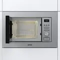 Встраиваемый микроволновый узел с грилем Gorenje BM 201 AG1X, объем 20 л, мощность 800 Вт/1000 Вт, LED-дисплей, нержавеющая сталь, серый