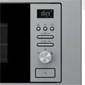 Встраиваемый микроволновый узел с грилем Gorenje BM 201 AG1X, объем 20 л, мощность 800 Вт/1000 Вт, LED-дисплей, нержавеющая сталь, серый