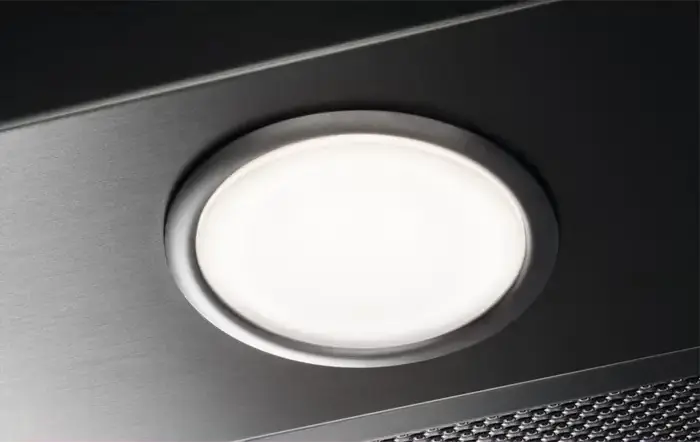 Hota șemineu încorporabilă AEG DBB4651M, Oțel Inoxidabil, 600 m3/h, 3 Viteze, Iluminare LED, ExtractionTech Plus 5000, Lățime 59.8 cm