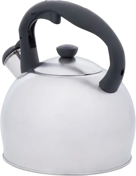 Resto 90602 Perseus Whistling Kettle, 3L Stainless Steel, Multi-layer Capsule Bottom for Induction, Gas, Electric, Halogen, VitroCeramic, Grey