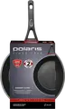 Polaris PRO collection 24FP Deep Frying Pan, 24cm, Aluminium with DIAMANT-3X PRO Non-Stick Coating, Induction Compatible, Bakelite Handle, Black
