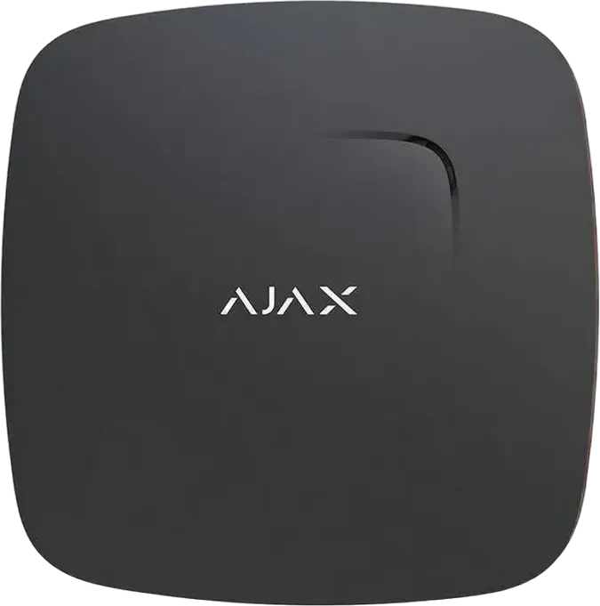 Detector de fum Ajax FireProtect Plus, Negru