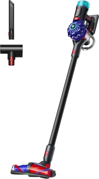 Aspirator Vertical Fără Fir Dyson V10 Konical, Putere 150 AW, Filtrare HEPA, Autonomie 60 min, Perie Conică Anti-Împletire Păr, Control Bluetooth MyDyson