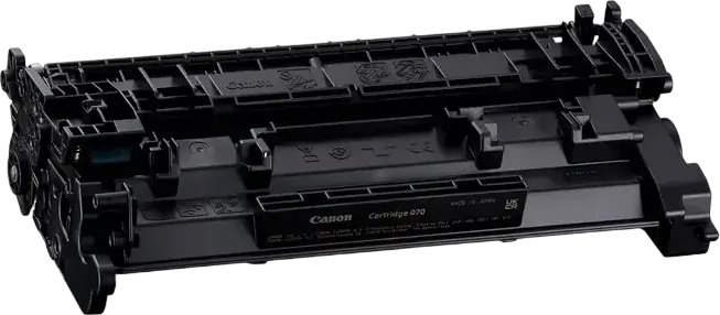 Canon CRG-070 Black Laser Toner Cartridge, 3,000 Page Yield, for i-SENSYS MF461dw, MF463dw, MF465dw, LBP243dw, LBP246dw, imageCLASS LBP240 and MF460 Series