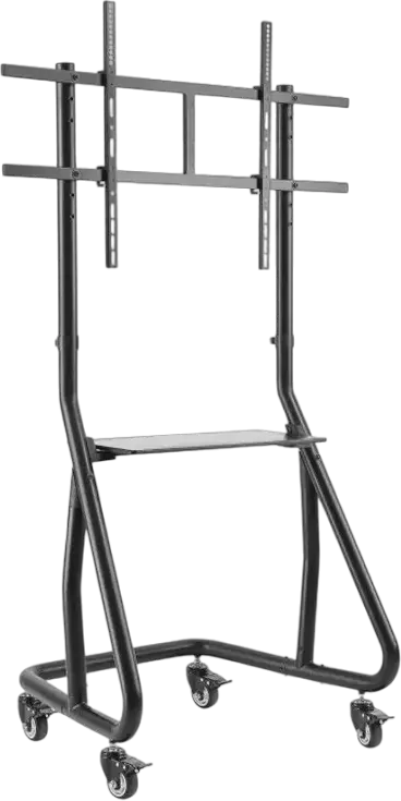 Suport TV Mobil Reflecta TV Stand 105P-Shelf, Negru
