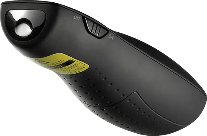Logitech R400 Wireless Presenter with Red Laser Pointer, 2.4 GHz USB Receiver, 15m Range, Next/Previous/Blank Screen Controls, Black