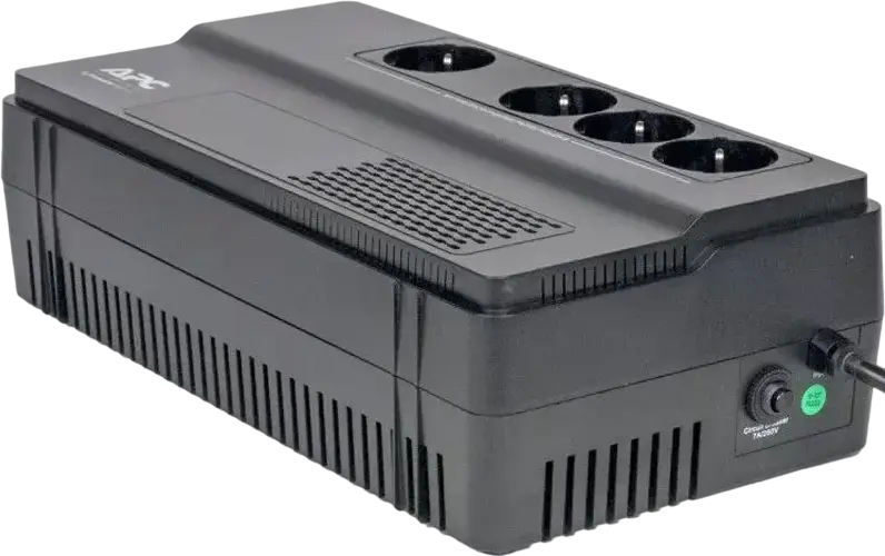 ИБП APC Easy UPS BV500I-GR Line-Interactive, Источник Бесперебойного Питания 500ВА / 300Вт, с функцией AVR, 4 розетки Schuko, Черный