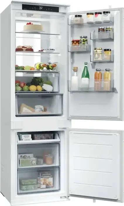 Frigider Congelator Incorporabil Candy CNBQT5518E Fresco 600, Total No Frost, Capacitate 251L, Alb, Control Smart hOn, Circle Fresh, Natura Fiber